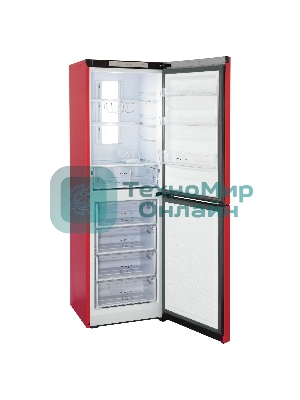 Холодильник Бирюса Б-H940NF красный двухкамерный 210/130л морозильник снизу, No Frost