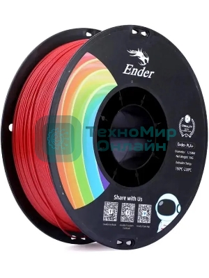 Пластик для принтера 3D Creality 3301010309 PLA d1.75мм 1кг 1цв. красный