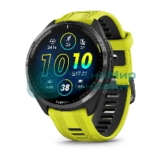 Смарт-часы Garmin Forerunner 965 черный, желто-черный ремешок 47мм