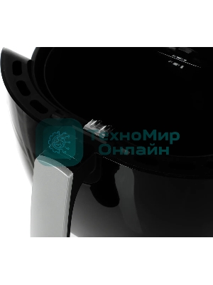 Аэрогриль Kitfort КТ-2220 черный, 1800 Вт, 6 л, электронное управление, 7 программ