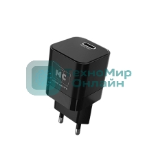 Сетевое зарядное устройство MORE CHOICE (4620202555823) NC86i 1Type-C 3.0A PD 20W для Lightning 8-pin Type-C, черный