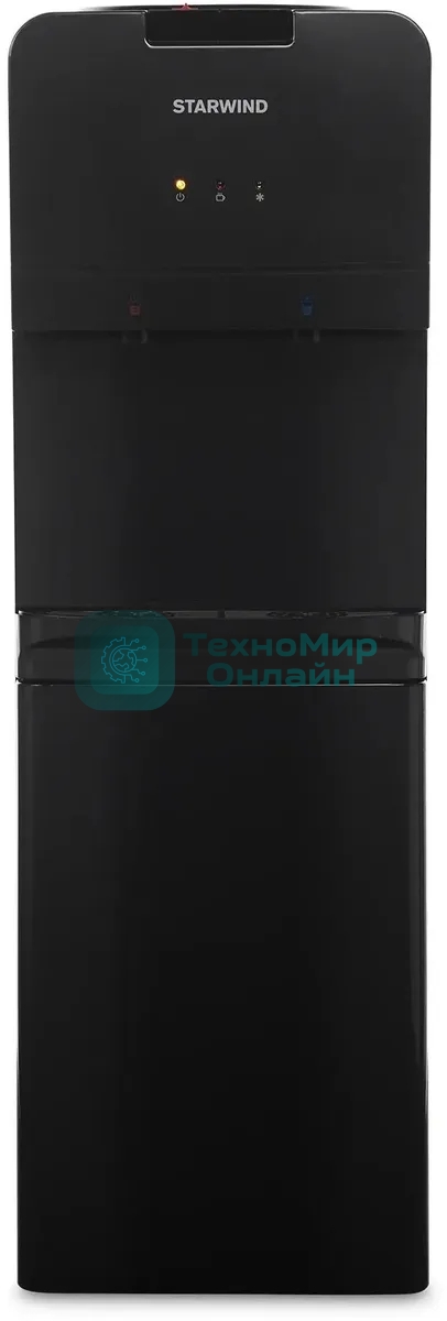 Кулер для воды Starwind SW-1005TEW, верхняя загрузка, нагрев 95 °С, охлаждение 10 °С, черный