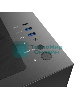 Компьютерный корпус без блока питания Case Raijintek ATREUS BT4, Midi-Tower, TG, 4x120мм ARGB, 2xUSB-A 3.0 + 1xUSB Type-C, E-ATX, ATX, mATX, mITX черный