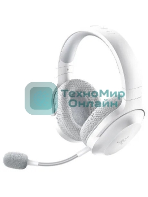 Гарнитура Razer Barracuda X (2022) белый, беспроводная + проводная, Bluetooth/USB-C/3.5 мм