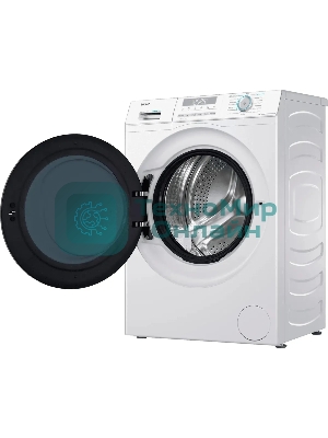 Стиральная машина Haier HWD70-BP14929B белый, загрузка фронтальная, 7 кг, 4 кг - сушка, 1400 об/мин, класс: B