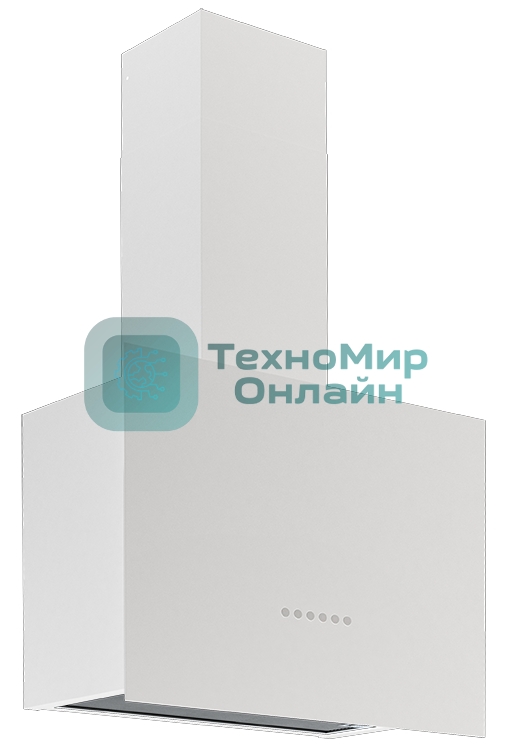 Вытяжка каминная Elikor Метеорит 60П-700-Э4Д белый, 60 см, 700 куб. м/ч, 52 дБ