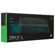 Клавиатура Razer Ornata V3 X проводная, USB Type-A, чёрный (РУ раскладка)