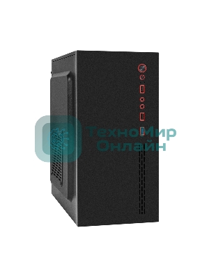 Компьютерный корпус Minitower ExeGate BAA-403U2-AA500 (mATX, БП AA500 с вент. 8см, 1*USB/2*USB 3.0, HD Audio, черный)