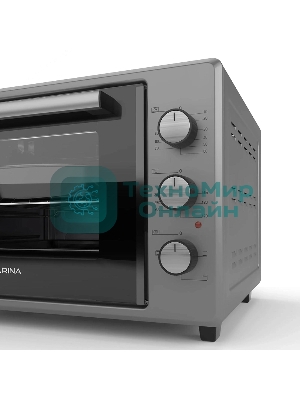 Мини-печь Darina UB NDE 37 701 Gr 37л. 1400Вт серый