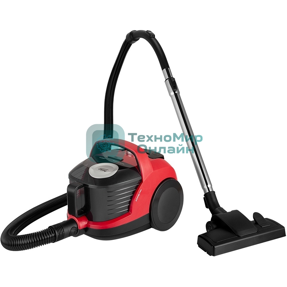 Пылесос Beko VCO 32818 WR красный/серый, 290/1880 Вт, уборка сухая, пылесборник контейнер 1.9 л