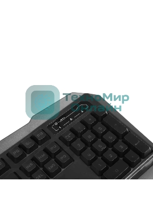 Клавиатура проводная A4Tech Bloody B310N черный USB Multimedia for gamer LED (подставка для запястий) (B310N)