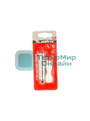 Отвес Matrix цилиндрический, 100 г, шнур 5 м