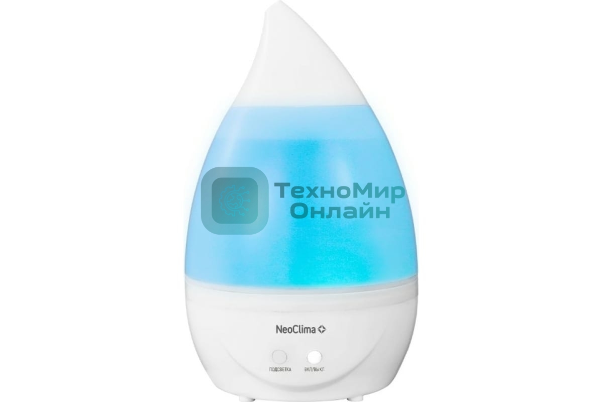 Увлажнитель воздуха Neoclima NHL-203 белый, 25 м², 2.5 л