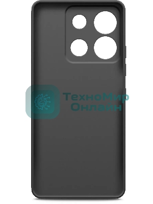 Чехол (клип-кейс) BoraSCO для Infinix Smart 7 Plus черный