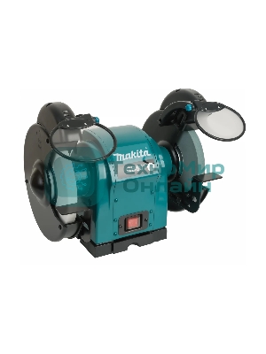 Точило Makita GB 801 Точило,550Вт,2850об\м,2круг205х15.88мм,20.5кг,кор 