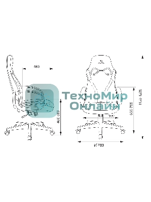 Кресло игровое Бюрократ ZOMBIE RUNNER черный/зеленый искусственная кожа крестовина пластик