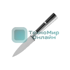 Нож овощной цельнометаллический LEONORD с вставкой из АБС пластика PROFI, 9 см (106019)