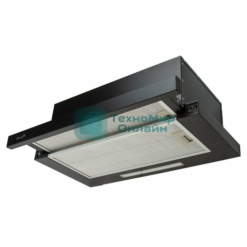 Вытяжка кухонная Eltronic телескопическая (77-13) черная