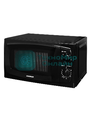 Микроволновая печь Starwind SWM5420 черный, 20 л, 700 Вт, переключатели - поворотный механизм