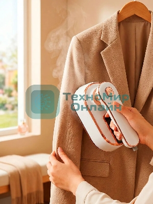 Отпариватель Eltronic 999-02 белый, 1500 Вт, 13 г/мин, 100 мл