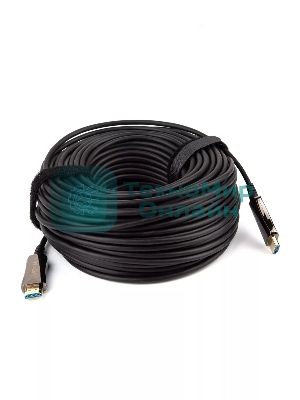 Активный оптический кабель HDMI 19M/M,ver. 2.0, 4K@60 Hz 40m VCOM