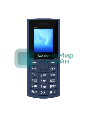 Мобильный телефон Maxvi C40 синий
