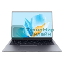 Ноутбук HONOR MagicBook X 16 серый 5301ALXS Intel Core i3 1315U/8Gb/SSD 512Gb/16