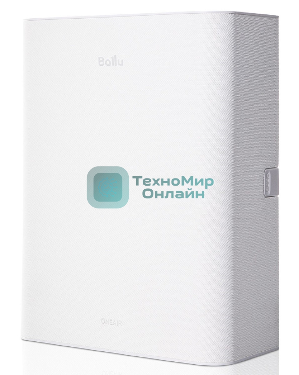 Очиститель воздуха Ballu ONEAIR ASP-100WM белый, 40 м², HEPA-фильтр