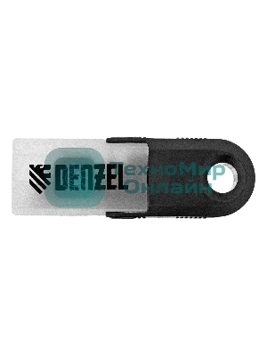 Лезвия Denzel 19 мм, сталь SK5 - 0,6 мм, трапециевидные, 5 шт.