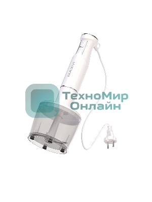 Блендер ручной Maxvi HB1541S белый