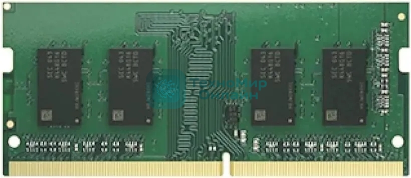 Оперативная память Synology для СХД DDR4 non-ECC Unbuffered SO-DIMM 4Gb D4NS01-4G
