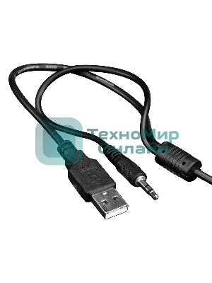 Веб-камера OKLICK OK-C8825 640x480, 30 кадр/с, USB Type-A, микрофон, черный/белый