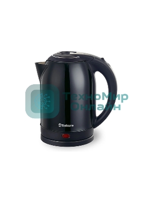 Чайник электрический Sakura SA-2121BK 2 л, черн д