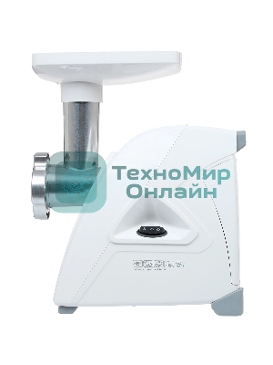 Мясорубка электрическая Аксион М35.03 белый, 1500 Вт, 1.7 кг/мин, реверс, защита от перегрузки, насадки - 4