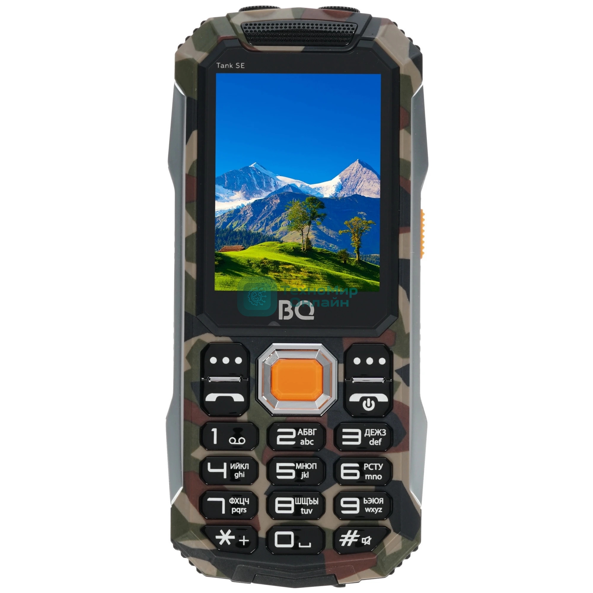 Мобильный телефон BQ 2432 Tank SE военный зеленый