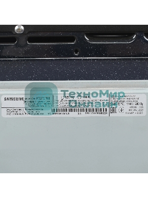 Микроволновая печь Samsung MG23T5018AE/BW белый, 23 л, 800 Вт, переключатели - сенсор