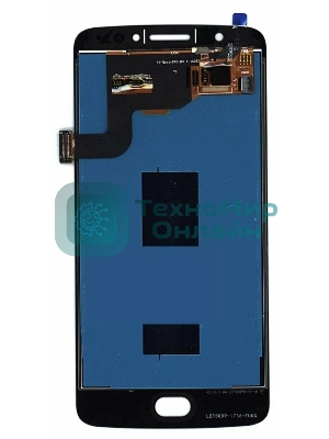 Дисплей для Motorola E4, черный