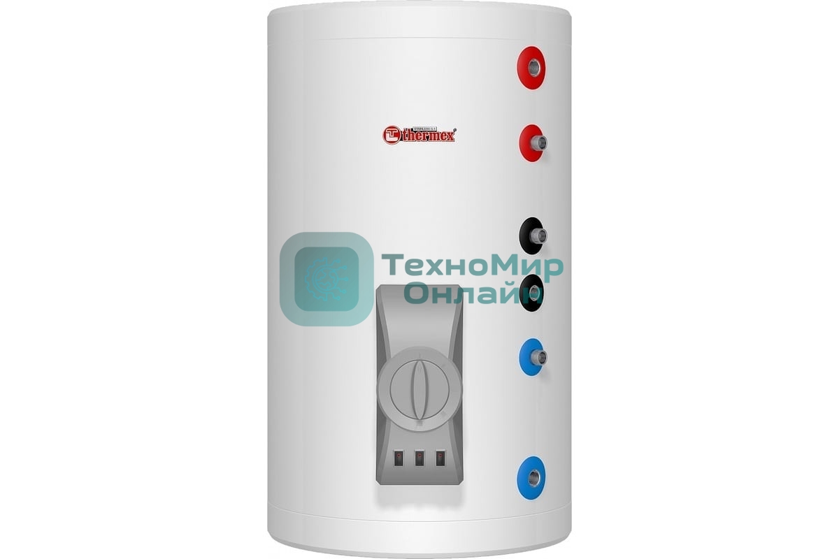 Водонагреватель электрический комбинированный Thermex IRP 150 V (combi) белый, накопительный, 150 л, 6 кВт, напольный, вертикальный, бак из нержавеющей стали