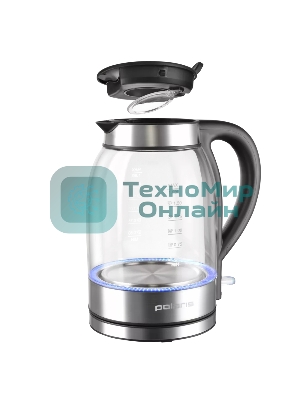 Чайник электрический Polaris PWK 1739CGL 1,8 л, 2200 Вт, сталь