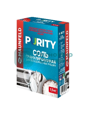 Соль для посудомоечных машин Maunfeld Purity MDS1500G (1500 г)