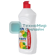 Гель для мытья посуды Maunfeld Purity Ананас и базилик 450 г MDL450PF