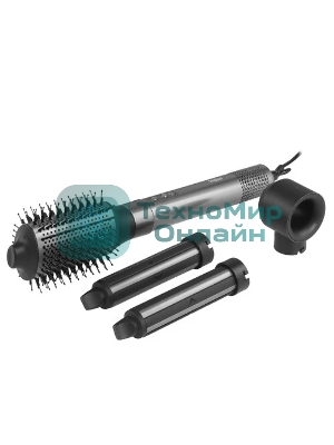 Фен-щетка Haier HHS-602 графитовый, 1400 Вт, 25 мм