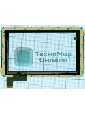 Сенсорное стекло (тачскрин) SG5137A-FPC-V1, черное