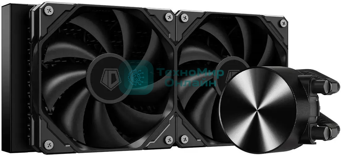 Система жидкостного охлаждения ID-Cooling FX240 PRO черный 120мм алюминий+медь 1800rpm 35.2db 4-pin 300W