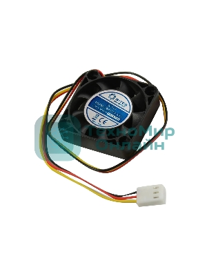 Вентилятор для корпуса 5bites FB4010S-12L3 черный, 40 x 40 мм, 5000 об/мин, 22 дБ, 3 pin