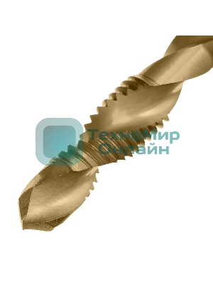 Сверло-метчик Denzel М10 х 1,5 мм, Р6М5