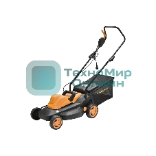 Газонокосилка CARVER LME-1437 эл. 1400Вт ширина 37см рег.высоты травосборник 35л