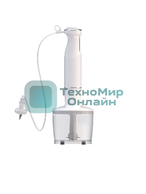 Блендер ручной Maxvi HB1541S белый