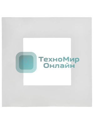 Рамка 1-ая SK-F01W IEK SKANDY Арктический белый