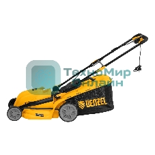 Газонокосилка электрическая Denzel GMC-1800, шир. 38см, 1800 Вт, 6 уров., травосб. 35 л